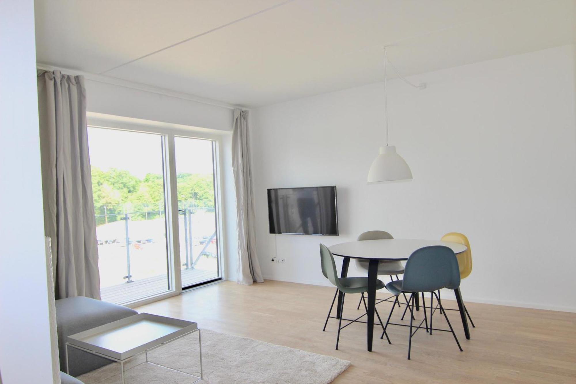 Апартаменты Great 1-Bed Wbalcony By Odense Harbour Экстерьер фото